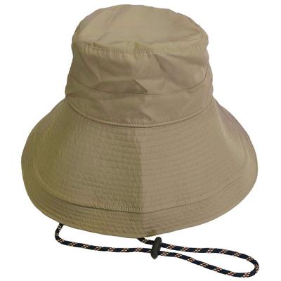 Duspo Basic Ench Eimer Abnehmbarer Kinn UV-Schutz UV-Stufe Einheitsgröße Hut, Faltbar, Knopfleiste, Riemen, (UPF50+), 99,9 % Schutz,