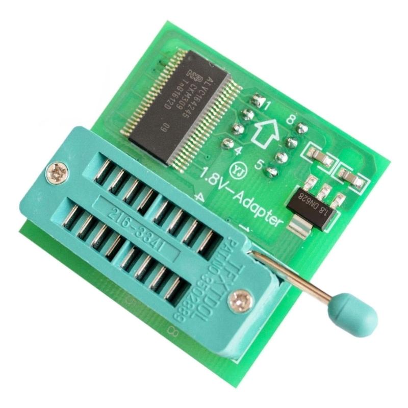CH341A Programmer Adapter SOIC8 Adapter SOP8 Clip with Cable 1.8V Adapter EEPROM Flash BIOS USB Programmer Adapter Kit