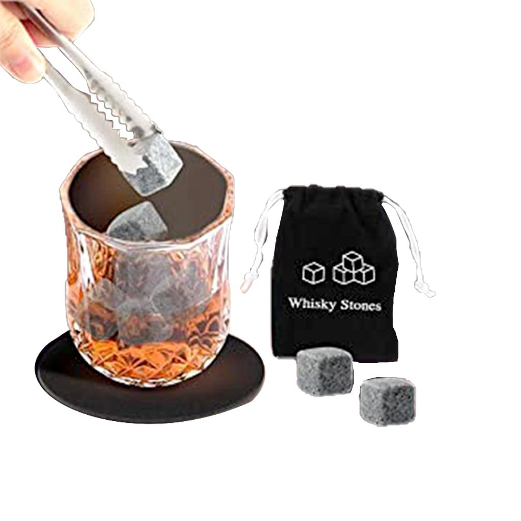 Whisky Stones and Glasses Gift Set Whisky Marble Stones Whisky Stones Glasses