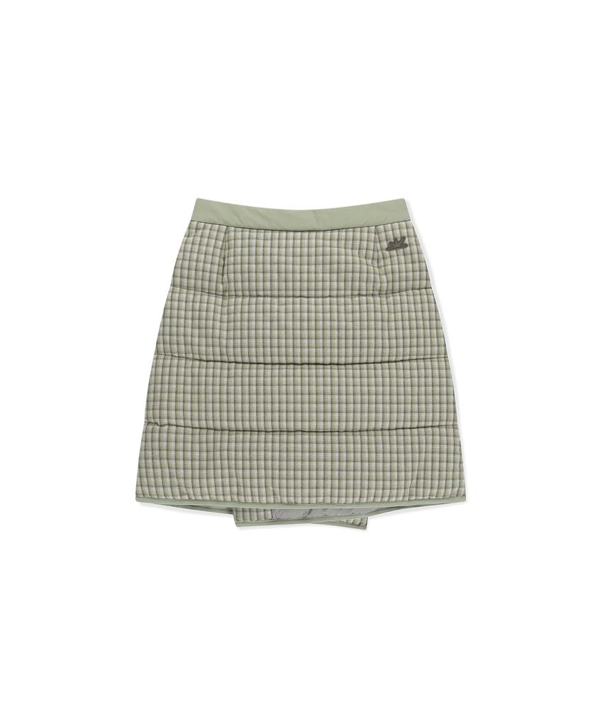 Sseonleobeutueo Flannel Insulated Lap Skirt Mint