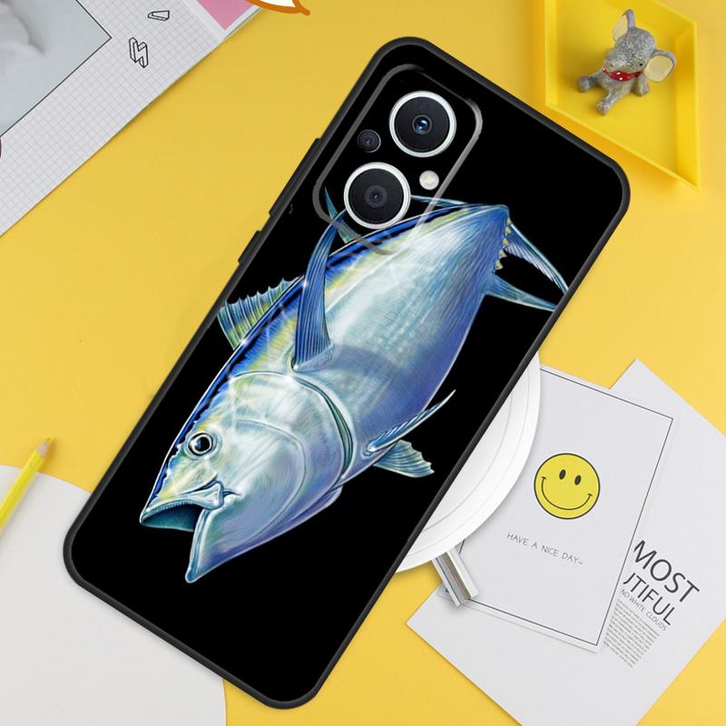 Bluefin Tuna Case For OPPO Reno 7 8 8T 2Z 4Z 5Z 6 Lite 10 Pro OPPO Find X5 X6 Pro X2 Lite X3 Neo Cover