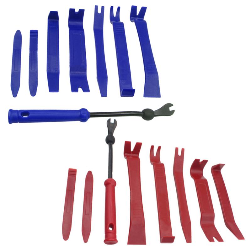 Multi-Purposes Car Trim Removal Tool Kit Car Disassembly Tools Set Repair Tool Car Wrapping Tools Felt Edge Squeegee