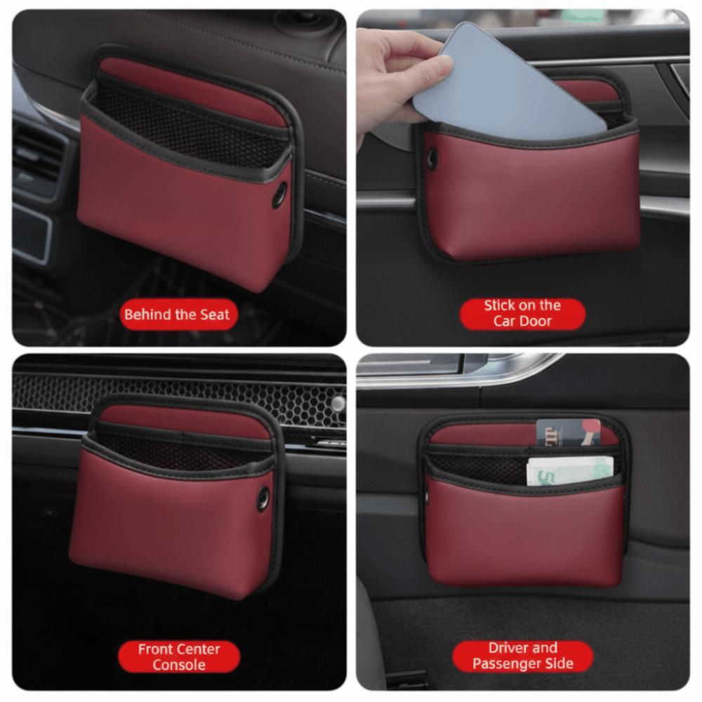 Pocket Style Car Organizer Pocket Bag Self Adhesive Car Organizer Pocket Car Storage Box Universal