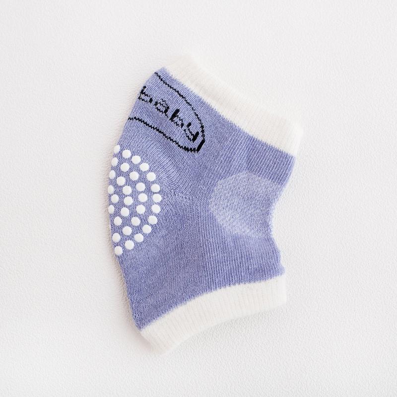 

1 пара новых хлопковых безопасных детских наколенников, гетры для младенцев, дышащие детские сетчатые губки для малышей, наколенники с героями мультфильмов