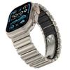 Cinturino per Apple Watch Ultra 3 49mm 46mm 45mm 44mm in Titanio+Gomma Braccialetto Metallico Per Iwatch Serie 11 10 9 8 7 6 5 SE Cinturino