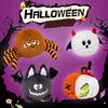Adorable Halloween Bat Plush Toy Ghost Pillow Soft Stuffed Animal Decoration