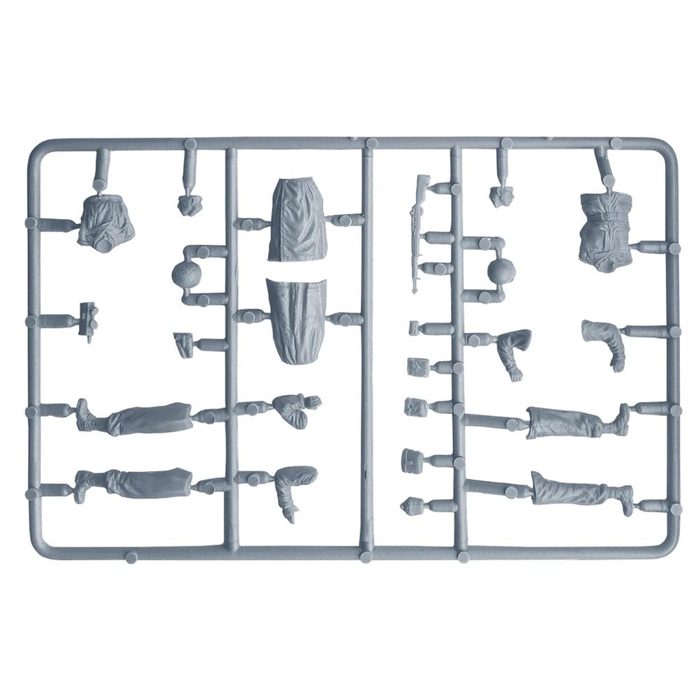 MiniArt WWII US Military Officer Figure Set Plastic Model MA35477 1/35 (5 Figures)