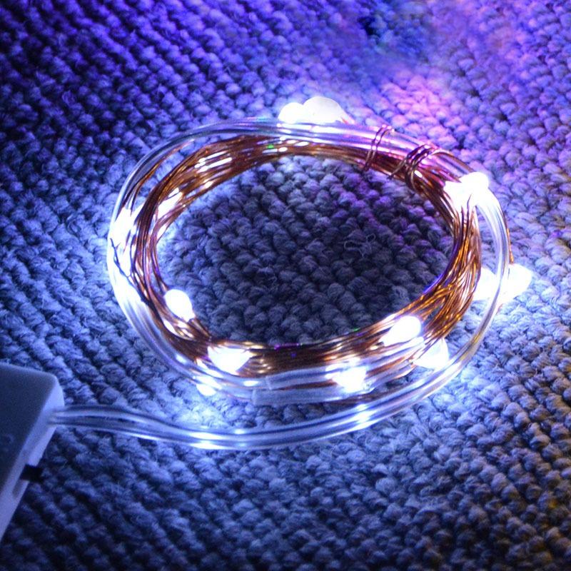 Svatební dekorace Girlanda 2m Dekor LED řetěz Party dekorace