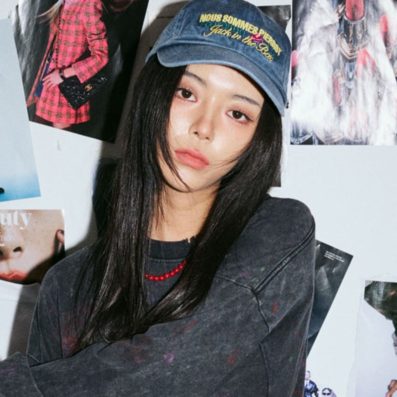 

noussommespierrot basic hat_blue blue