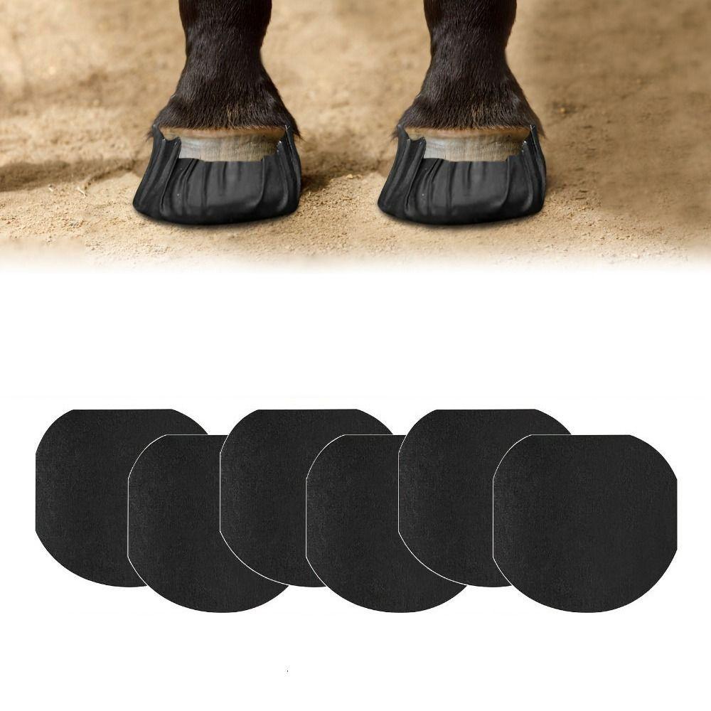 Self Adhesive Hoof Protector Snug Fit Horse Hoof Anti Friction Patch Outdoor