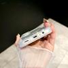 Luxury Diamond-Studded Magnetic Transparent Phone Case for S25ULTRA A56 A15 S24