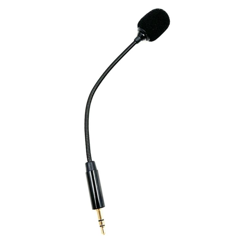 Professional Gaming Boom Microphone With 3.5mm Gold Plate Plugs, Omnidirectional Microphone MIC for Everyday Use