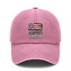 Patriotic Baseball Hat - Vintage Washed Print 1776-2026 USA Flag Adjustable Sun Cap Unisex Casual Daily Wear Baseball Cap