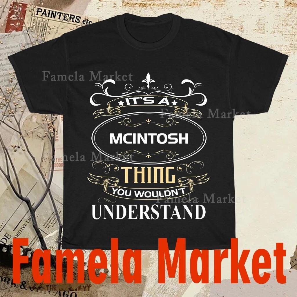 McIntosh Laborato Logo TEE T-Shirt Funny American Size S to 5XL T-Shirt S