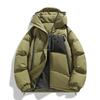 Men Women Hooded Cotton Jacket Men's Autumn Winter Thick Warm Cotton Coat Couple's Outerwear Puffer Parkas