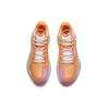 New Anta Hear Wave 3 Cushioned Slip-Resistant Mid-Top Basketball Shoes Men's Yellow Orange 112131608-4