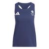 Womens/Ladies Adizero Team GB Running Tank Top