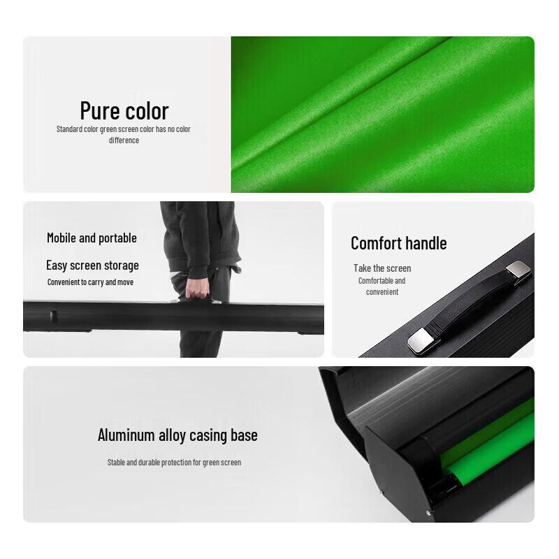 Jiashiying Retractable Green Screen Background