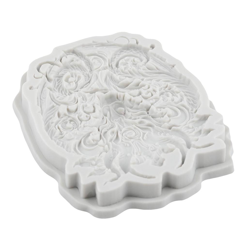 Dragon Silicone Molds Dragon Fondant Mold Cake Decorating Tools Cupcake Topper Candy Chocolate Gumpaste Mold