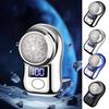 Mini Men Electric Shaver, LED Display Waterproof Wet And Dry Pocket Size Razor, USB Rechargeable Cordless Beard Trimmer