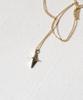 Alleun Silver 925 Star Cross Chain Lucky Long Silver Necklace