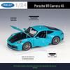 Welly 1:24 Porsche 911 Carrera 4S Alloy Model Toy Car