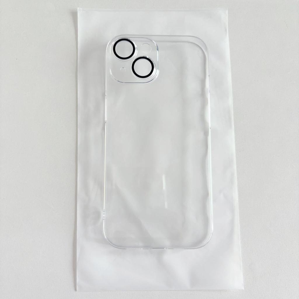 Comes with Lens Film for Apple 14promax Mobile Phone Case Transparent Hard Case IPhone 16 Protective Case