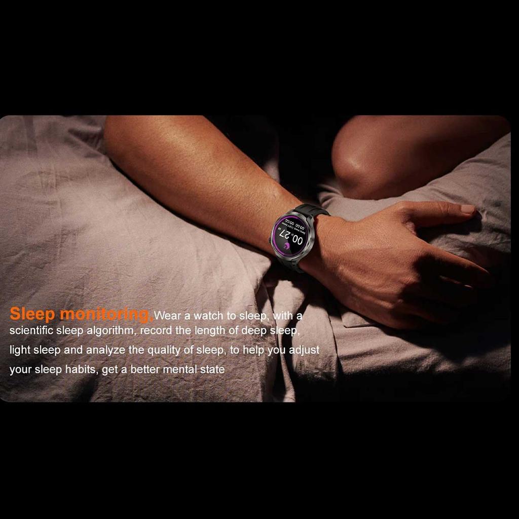 For Huawei 1.85-inch Smart Watch Men Sport Waterproof Fitness Heart Rate Watches Compass Track NFC Bluetooth Call Smartwatch