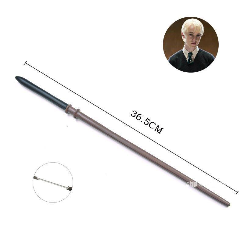 Harry, Malfoy, and Hermione Magic Wand Toy with Metal Core for Halloween