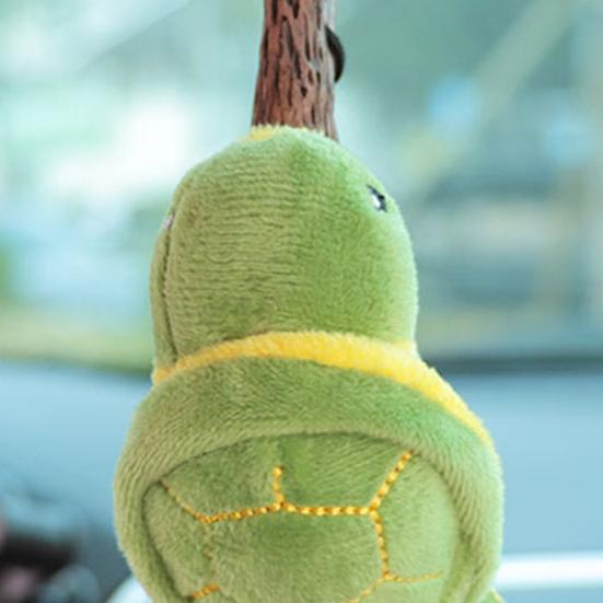 Car Hanging Ornament Koala Turtle Panda Hugs Stump Pendant Rearview Mirror Air Vent Decor Cute Car Interior Accessories