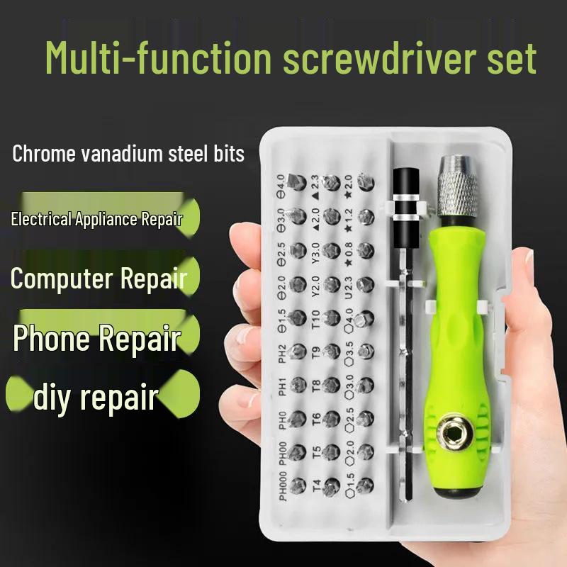 

32-in-1 Multifunctional Magnetic Screwdriver Set with Phillips & Slotted Bits 32-in-1 Small Box