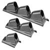 Dual Holes Gauge Holder Gauge Bracket Universal Heavy Duty Racing Sport Meter Gauge Pillar Mount Pod Holder Bracket Gauge Holder