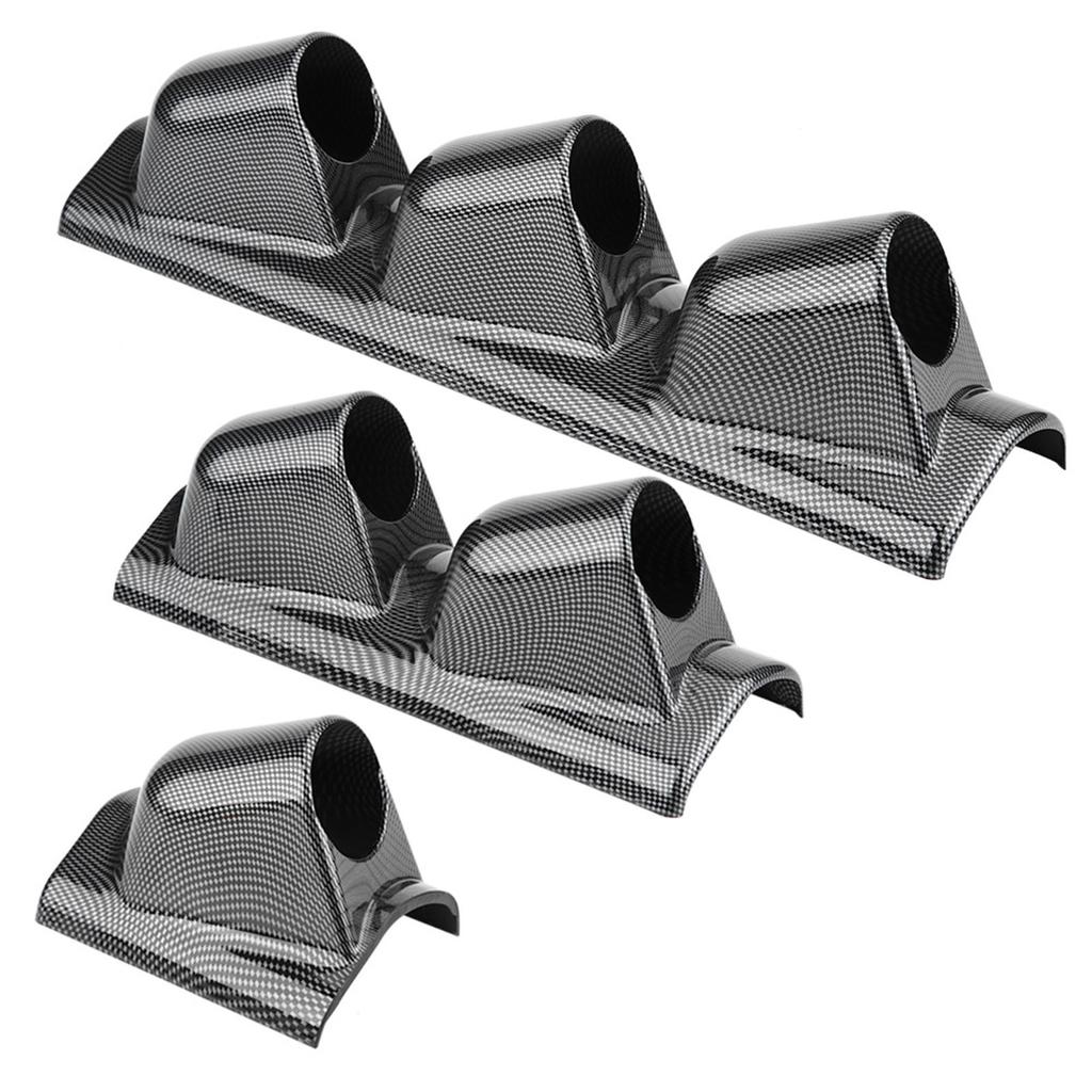 Dual Holes Gauge Holder Gauge Bracket Universal Heavy Duty Racing Sport Meter Gauge Pillar Mount Pod Holder Bracket Gauge Holder