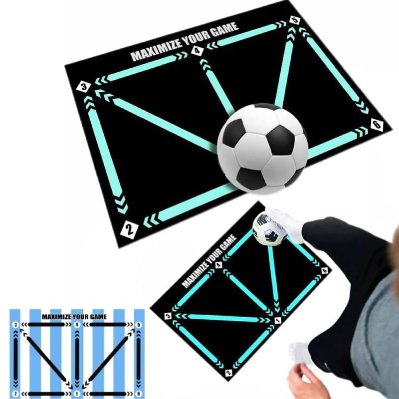 Premium Football Training Mat Skill Development Pad For Soccer Players 60x90cm
