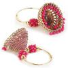 Latest Stylish Traditional Hoop Jhumki Earrings for Women & Girls