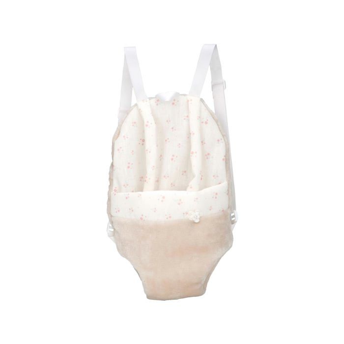 

Porte-bébé pour poupées - Arias - Beige avec imprimé floral - Pour poupées de 40 à 45 cm - Confortable et léger