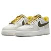 Nike Air Force 1 Low '07 Prm Light Bone Cargo Khaki Vivid Sulfur Sneaker FV3628-031