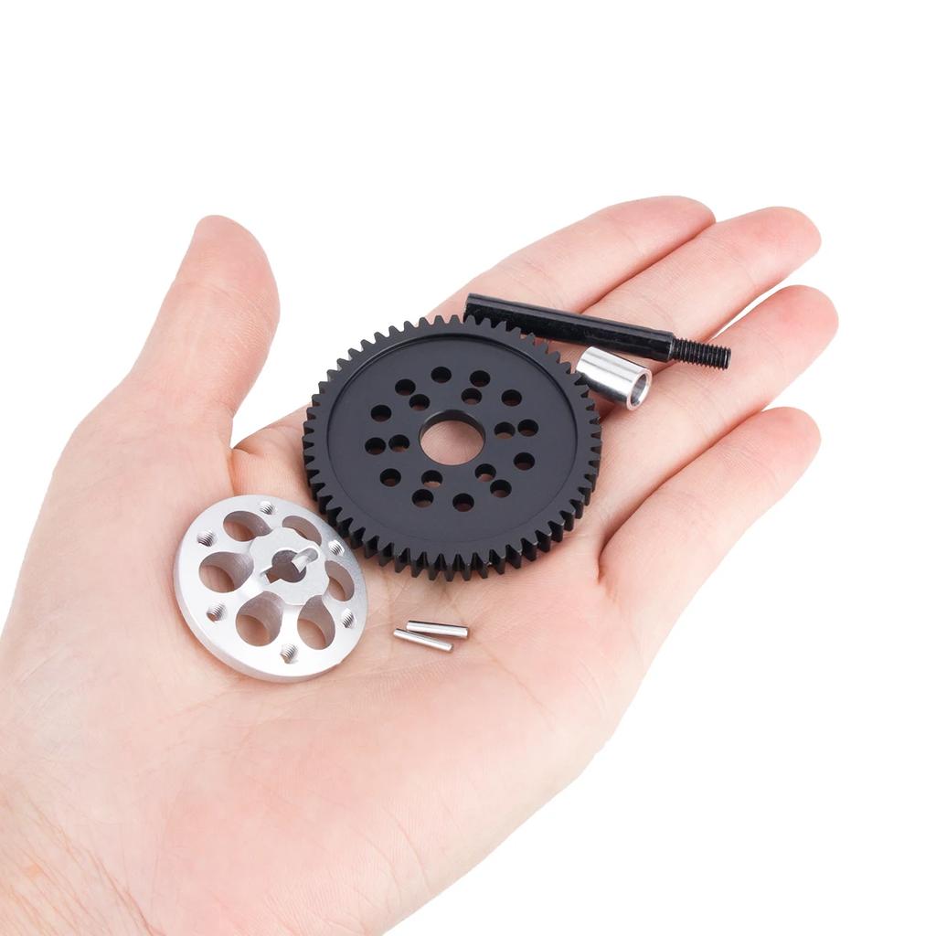 54T 32P Spur Gear Kit for SCX10 Vanquish VS4-10 1/10 RC Crawler-High-Performance Delrin Gear Quiet Direct Upgrade