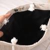 Travel Straw Shoulder Bag Summer Women's Totes Bag Ins Lace Straw Bag  for Ladies