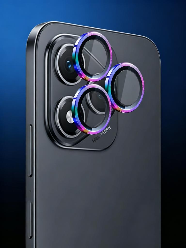 3Pcs Honor 400 Lite Metal Ring Tempered Glass Camera Protector Lens Honor 400Lite Protection Film