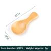 5Pcs Mini Wooden Spoons Small Kitchen Spice Condiment Spoon Sugar Tea Coffee Scoop Short Handle Wood Kids Spoon Kitchen Gadgets