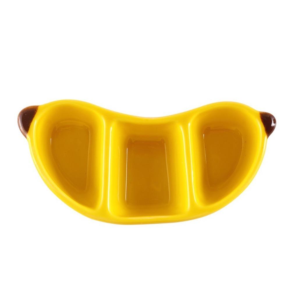 

New Porcelain Fruit Shaped Ceramic Dish Creative Multifunctional Snacks Saucer Mini Household Tableware Kitchen Organizer