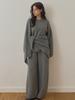 Mejongleuhaleu Rachel Knit Set (Round Neck Knit + Pants + Cuff) 3 Colors