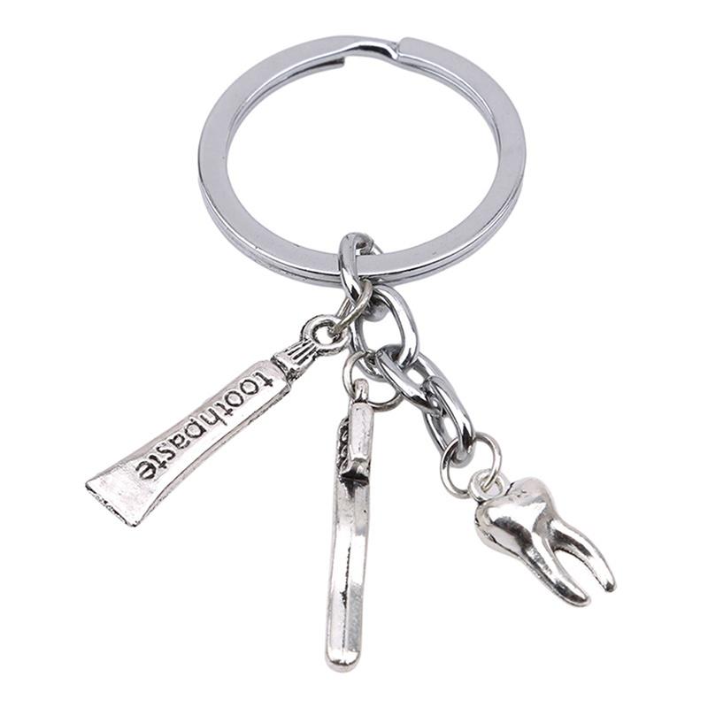 Buy Fashion Household Dentist Key Ring Toothpaste Tooth Toothbrush