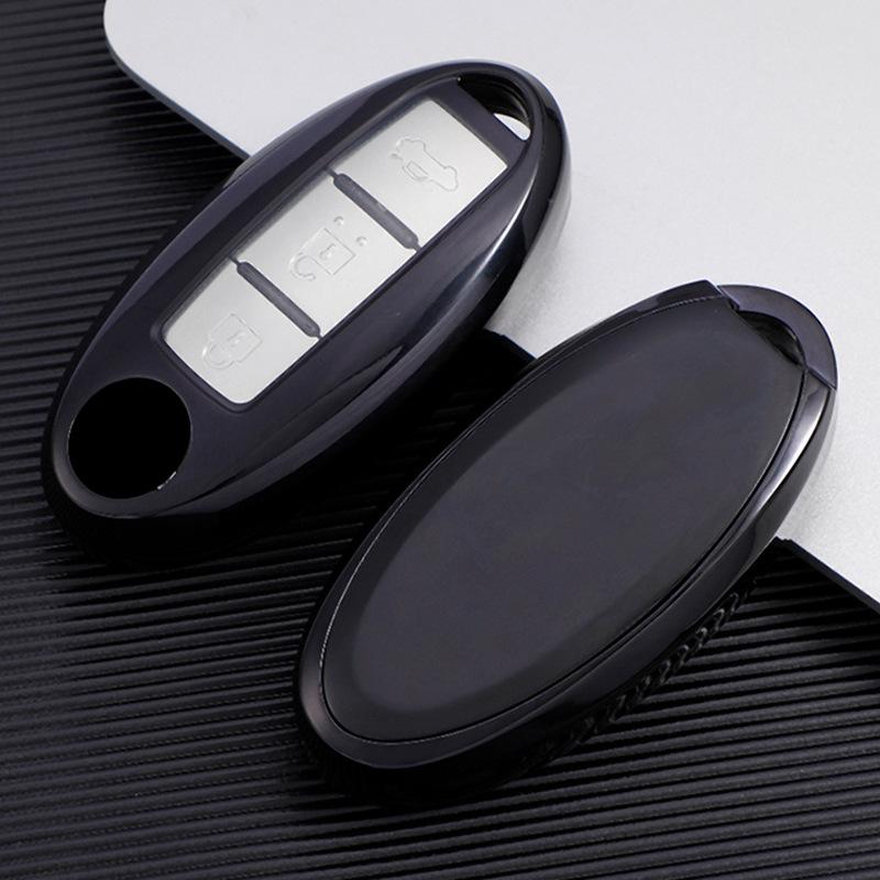 Nissan TPU Car Key Shell for Sylphy, Altima, Qashqai, X-Trail, Terra