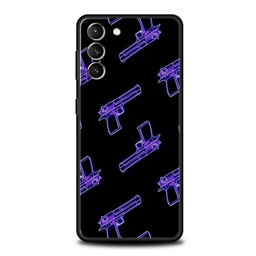 Infinity On Purple Soft Phone Case For Samsung Galaxy S24 S23 S22 S20 Ultra S21 FE 5G S10 S9 Plus S10E S8 20 Silicone TPU Cover