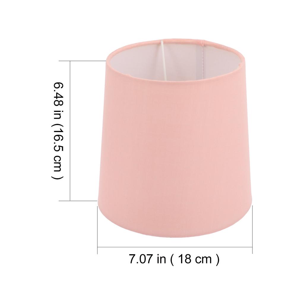 Simple Cone Lamp Shade Cover Cloth for Desk Bedside Table Lamp Home Hotel Replacement Soft Light Table Shade Cloth Lampshade