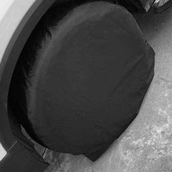 Set of 4 UV-Resistant Waterproof Tire Covers for 27-29 Inch RV Truck Tires