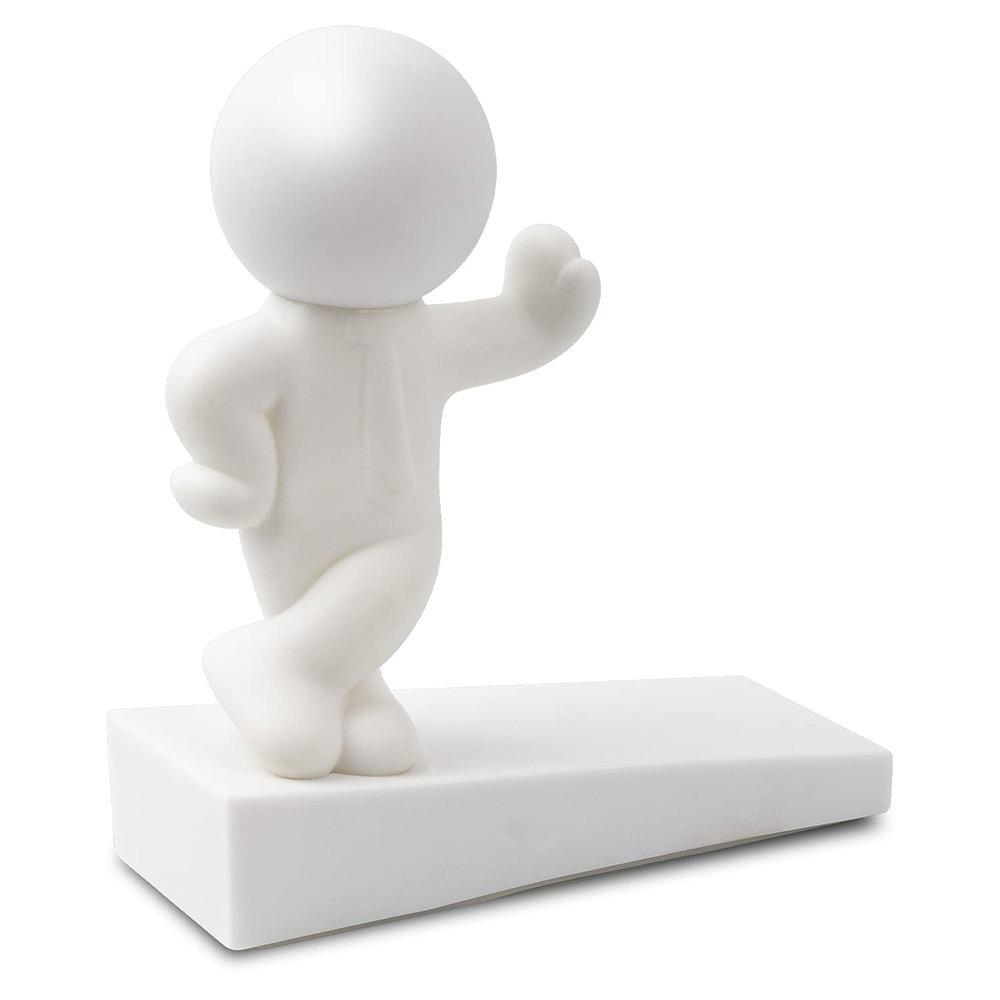 Cute Cartoon Decorative Door Stop No Drilling Action Figure Door Stopper Anti Collision Non-slip Door Bumper for Home&Bedroom