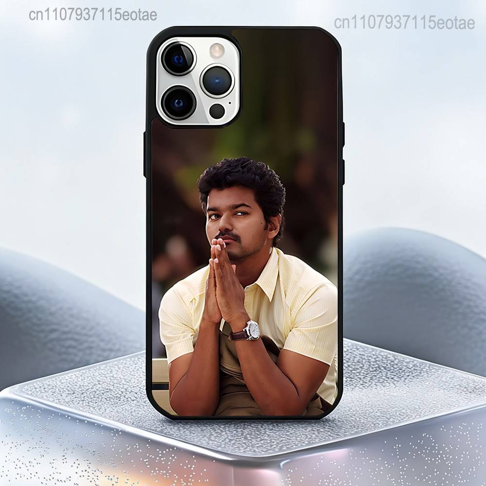

T-ThalaPathy Actor V-Vijay For IPhone 17,16,15,14,13,12,11,Pro,Max,Plus,Mini,SE4,E Protective Magnetic Case Cover iPhone16